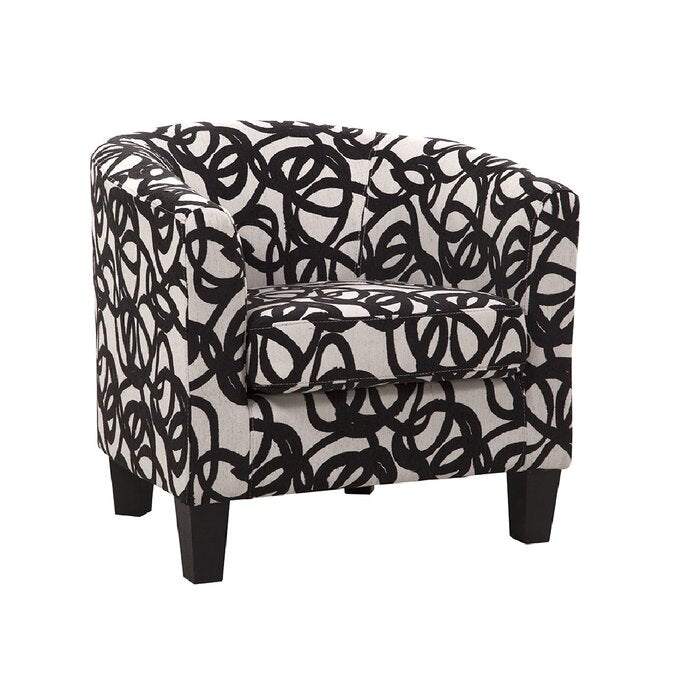 Ellen Upholstered Barrel Chair