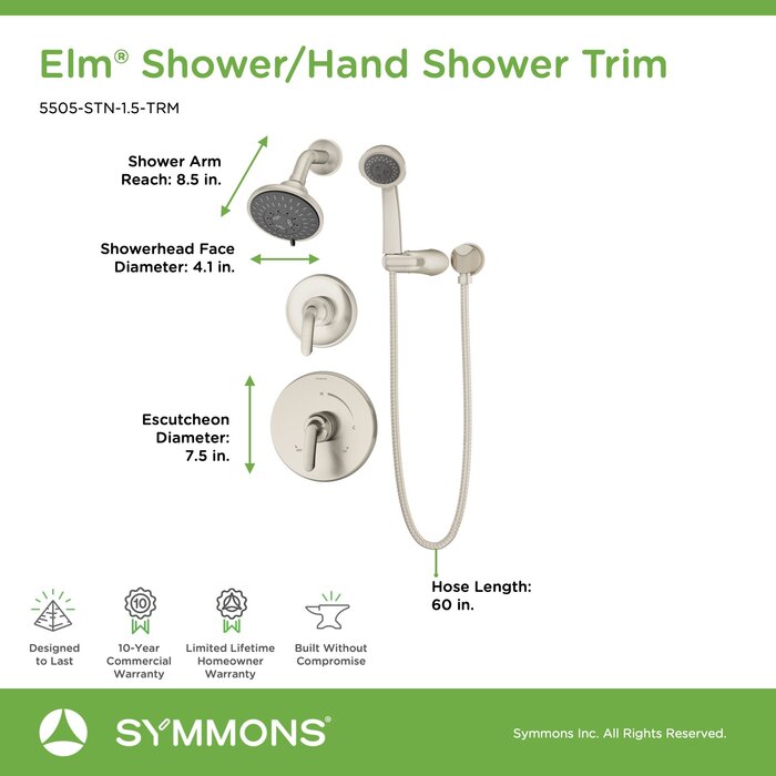 Elm Complete Shower System