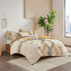 Full/Queen Comforter + 2 Shams Embree 3 Piece Cotton Comforter Set