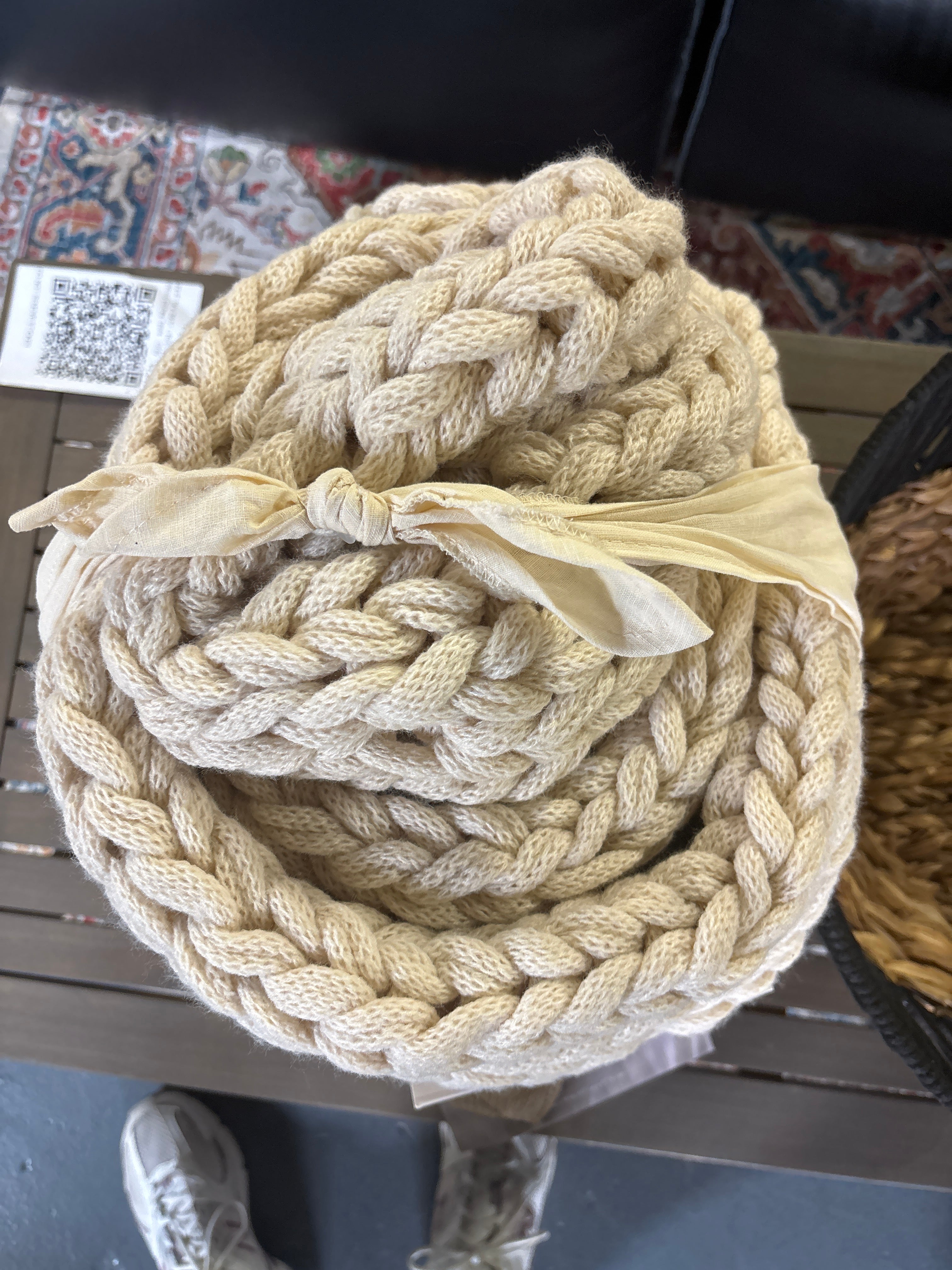 50"x70" Oversized Solid Bed Throw - Casaluna™ - SHOWROOM ITEM