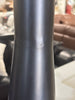 Alester Round Smooth Metal Drink Table - Black SHOWROOM ITEM