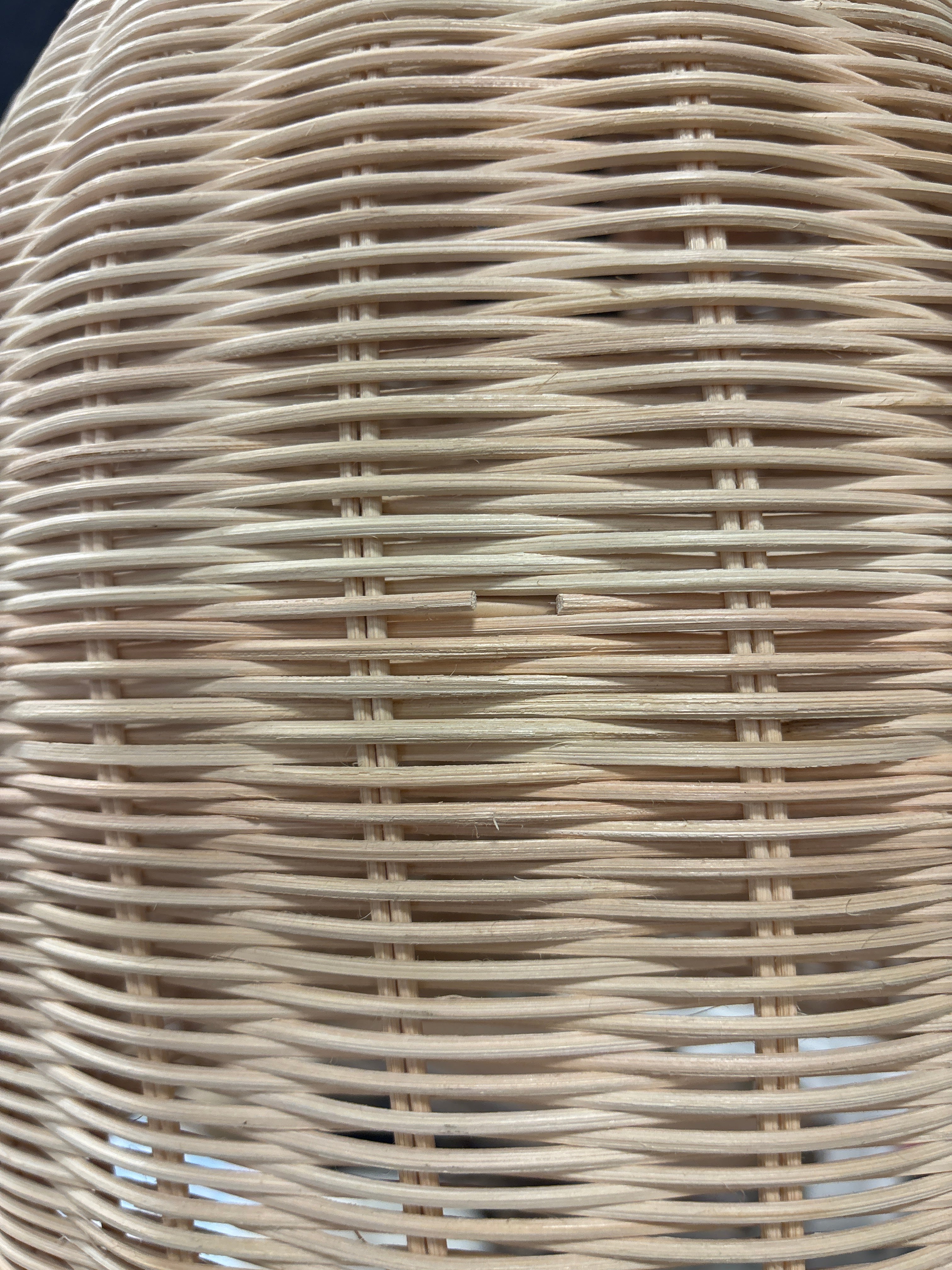 82"x13" Addison Arc Floor Lamp with Natural Rattan Shade SHOWROOM ITEM