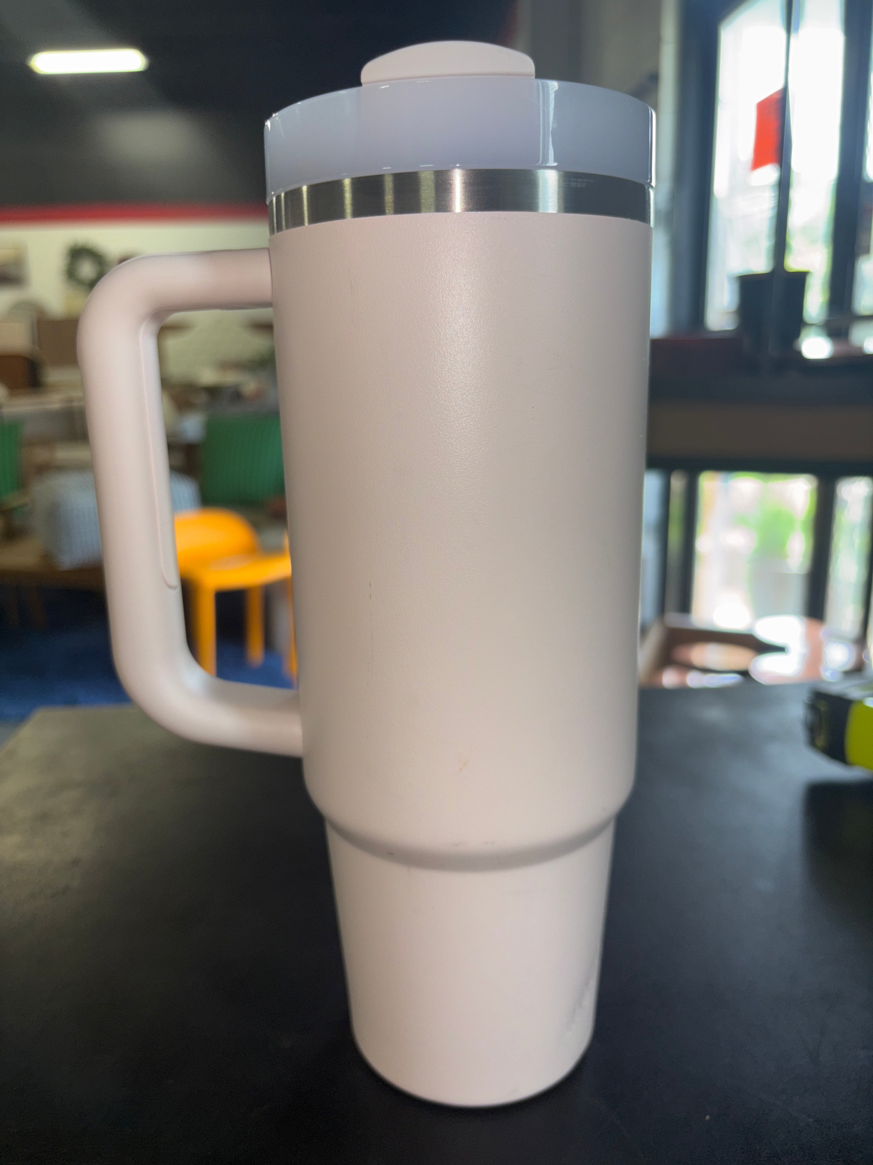 (No Straw) Stanley 30oz Stainless Steel H2.0 Flowstate Quencher Tumbler - Rose Quartz 2.0 SHOWROOM ITEM