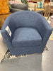 Hansell Upholstered Swivel Barrel Chair SHOWROOM ITEM