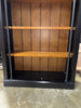 Lorna Bookcase - Aged Ebony/ Warm Honey SHOWROOM ITEM
