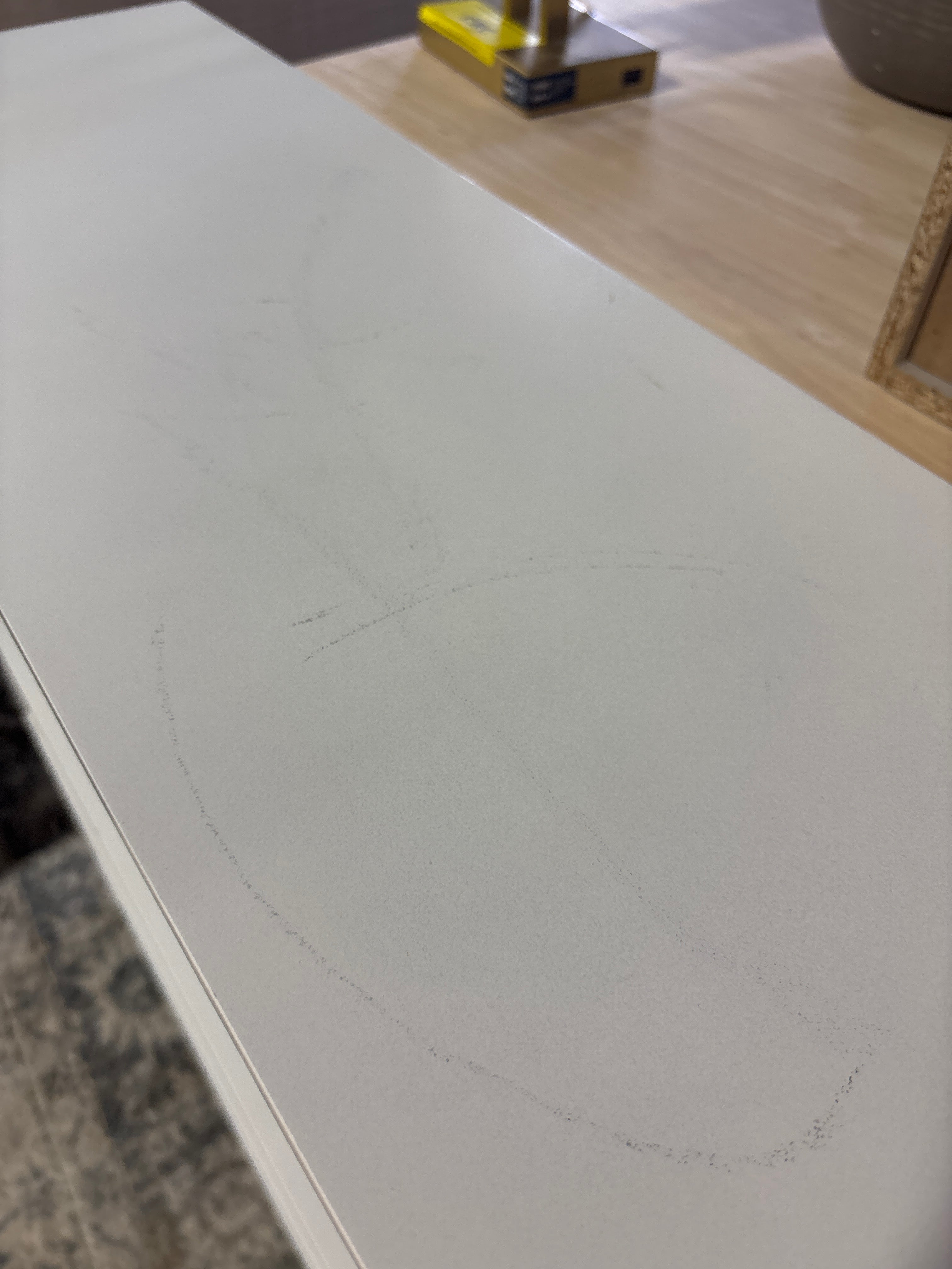 Max & Lily Classic 3-Shelf Bookcase - White SHOWROOM ITEM