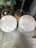Accent Table White Wash SHOWROOM ITEM