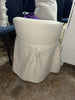 Teen Vanity Chair - Mottled Boucle Snow SHOWROOM ITEM