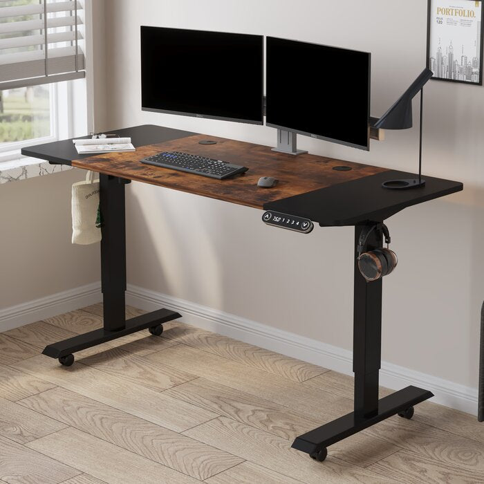 Fezibo height adjustable standing deals desk inbox zero