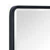 Black Farmhouse Recessed Metal Bathroom Medicine Cabinets with Mirror with Adjustable Tempered Glass Shelves