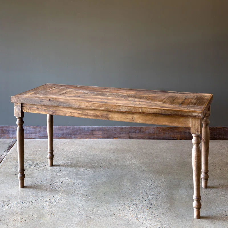 Femi Solid Wood Console Table SHOWROOM ITEM