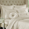 Satinique Quilted Sham - Natural - King - Set of 2