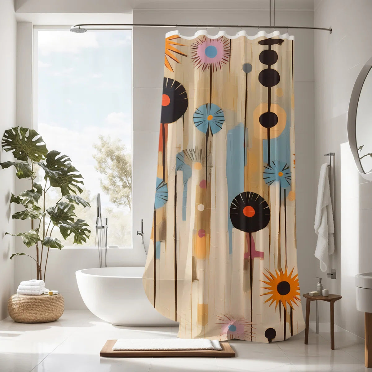 Floral Shower Curtain