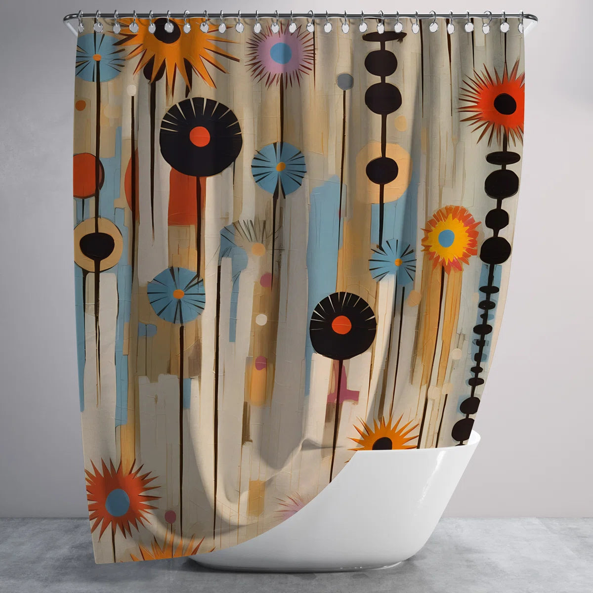 Floral Shower Curtain