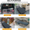 Blue Folding Camping, Heavy Duty Sleeping with Carry Bag, Double Layer Oxford Portable Travel Camp Cots