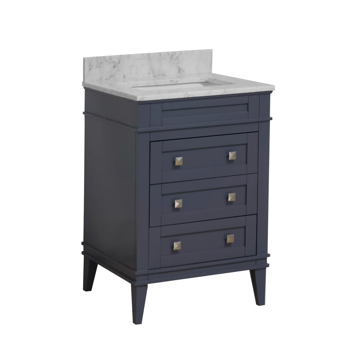 Frankfurt 24" Single Bathroom Vanity - Marine Gray SHOWROOM ITEM
