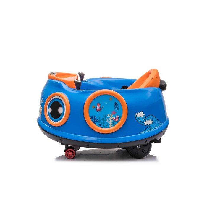 6 Volt 1 Seater Bumper Car Battery Powered Ride On Toy with Remote Control