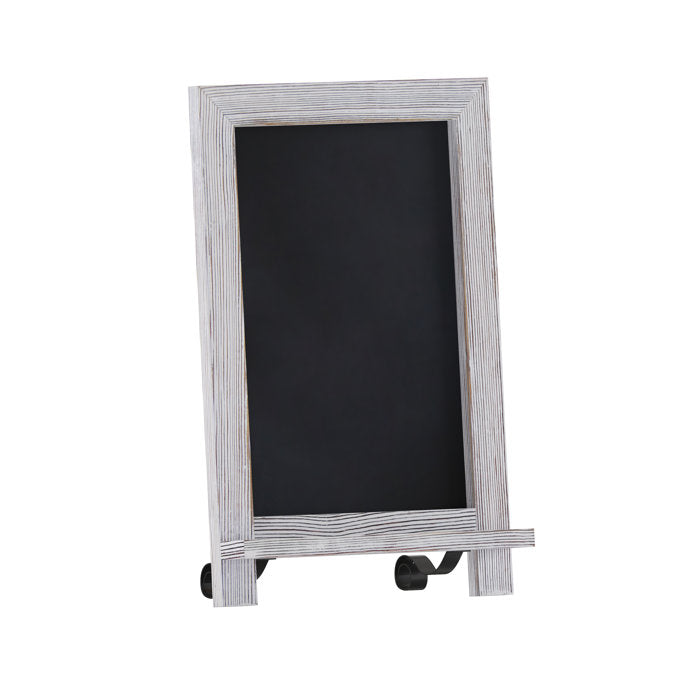 Freestanding Tabletop or Wall Mount Magnetic Chalkboard