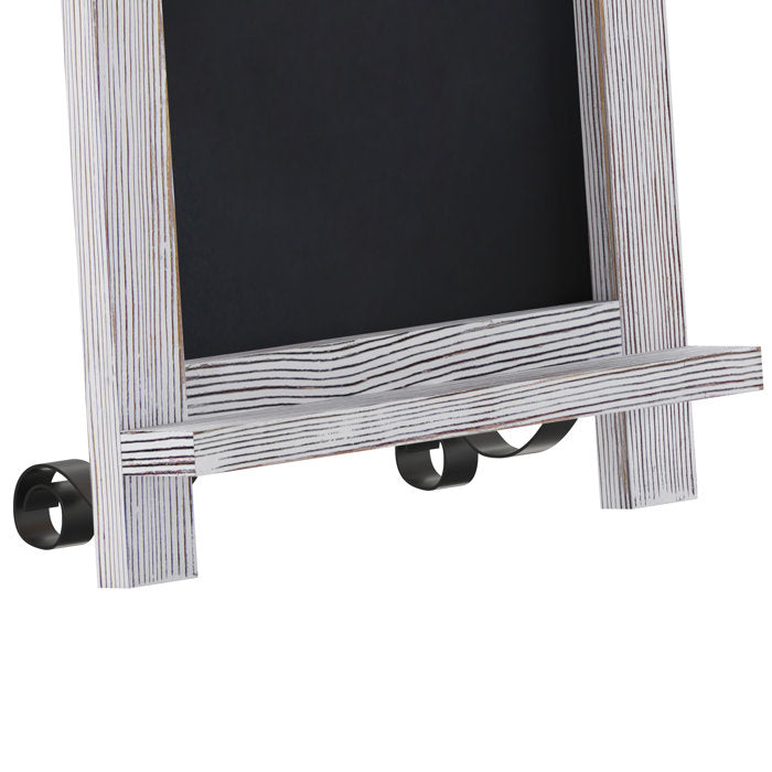 Freestanding Tabletop or Wall Mount Magnetic Chalkboard