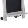 Freestanding Tabletop or Wall Mount Magnetic Chalkboard