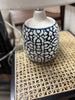 Artisan Blue Mosaic Ceramic Table Lamp Showroom Item