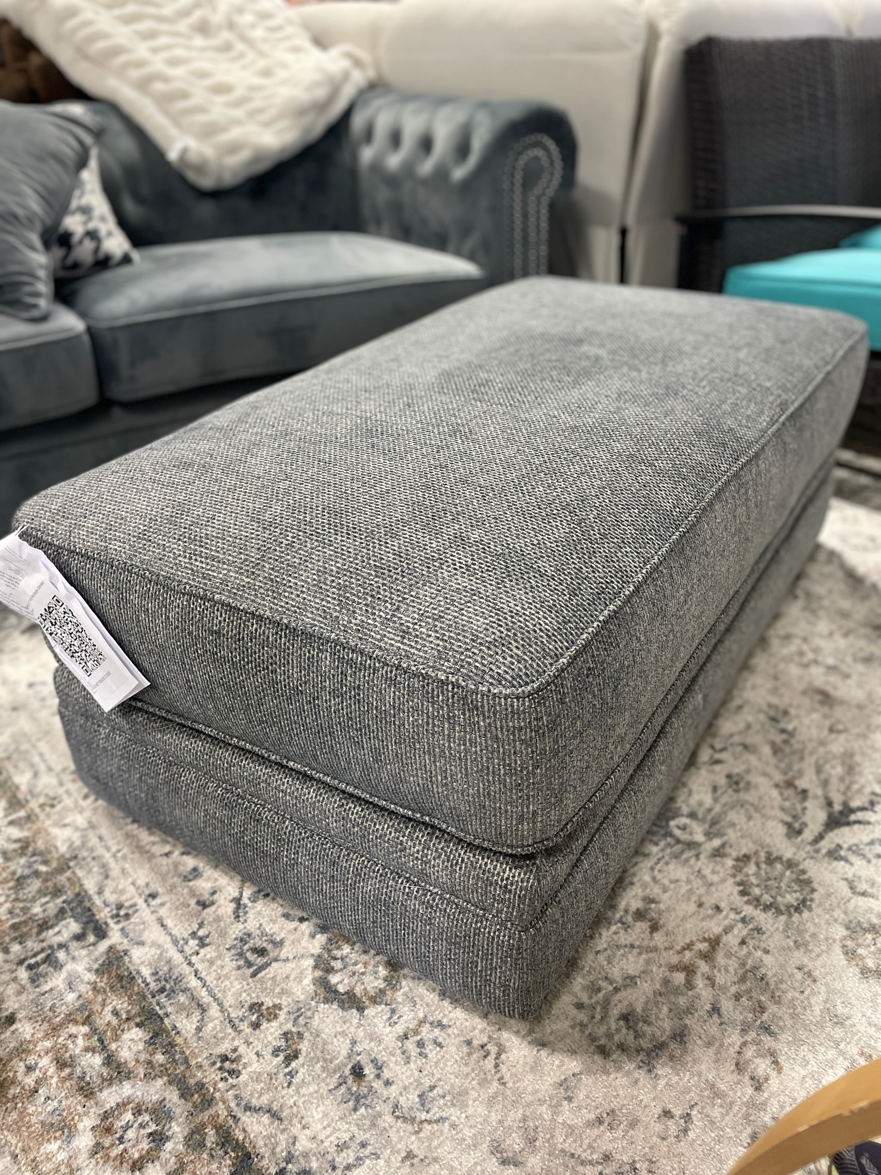 Terrin 51.5" Wide Rectangle Standard Ottoman SHOWROOM ITEM