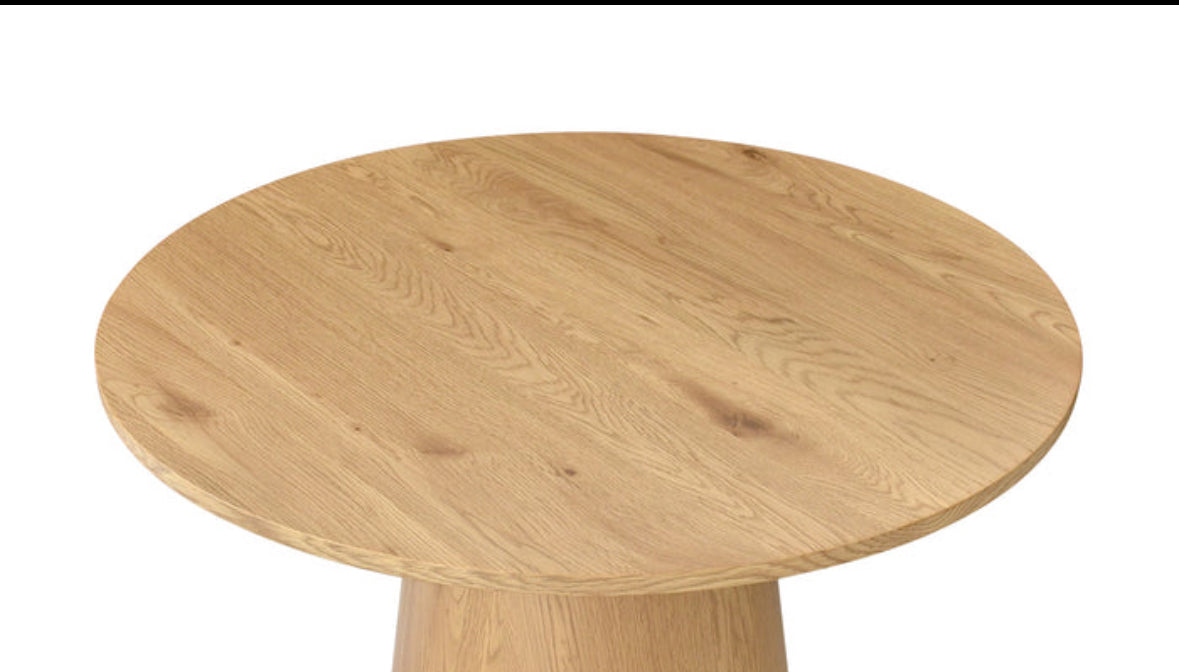 Dwen Modern Round Pedestal Dining Table Top