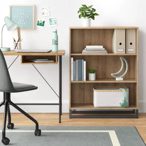3 Shelf Bookcase – Natural