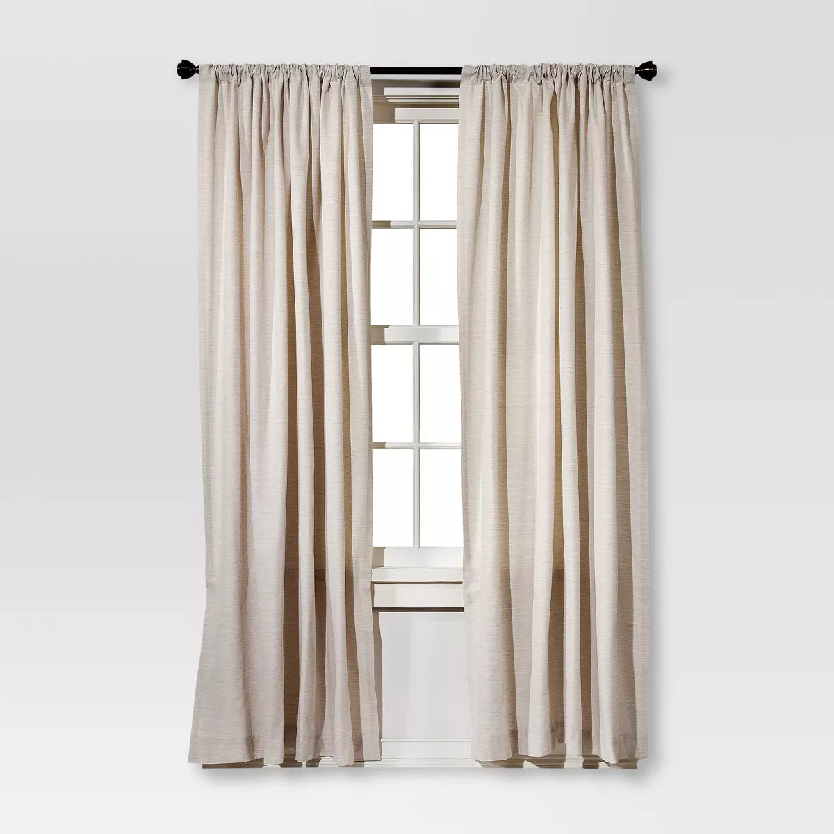 1pc Light Filtering Farrah Window Curtain Panel