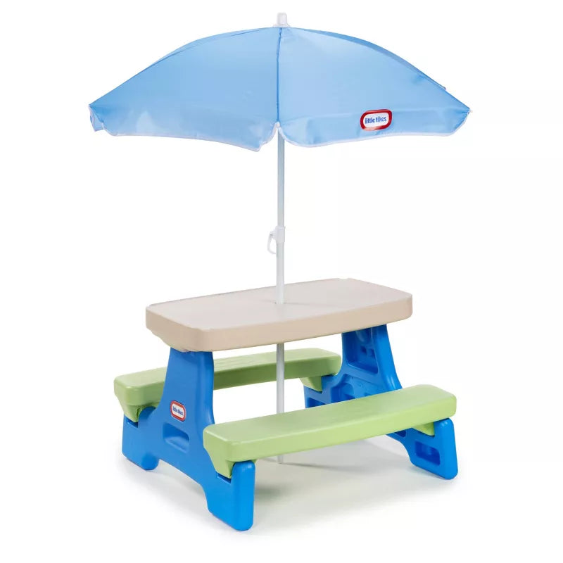 Easy Store Jr. Play Table with Umbrella