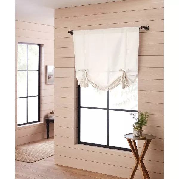 1pc Light Filtering Bonaire Balloon Window Shade Beige