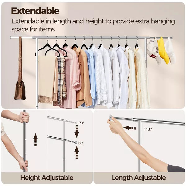 Adjustable Garment Rack Clothing Rack