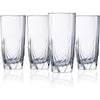 16.5 Ounce Ascot Cooler Glass, Set of 4, Tall, Clear