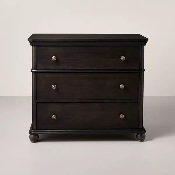 3 Drawer Classic Vertical Dresser