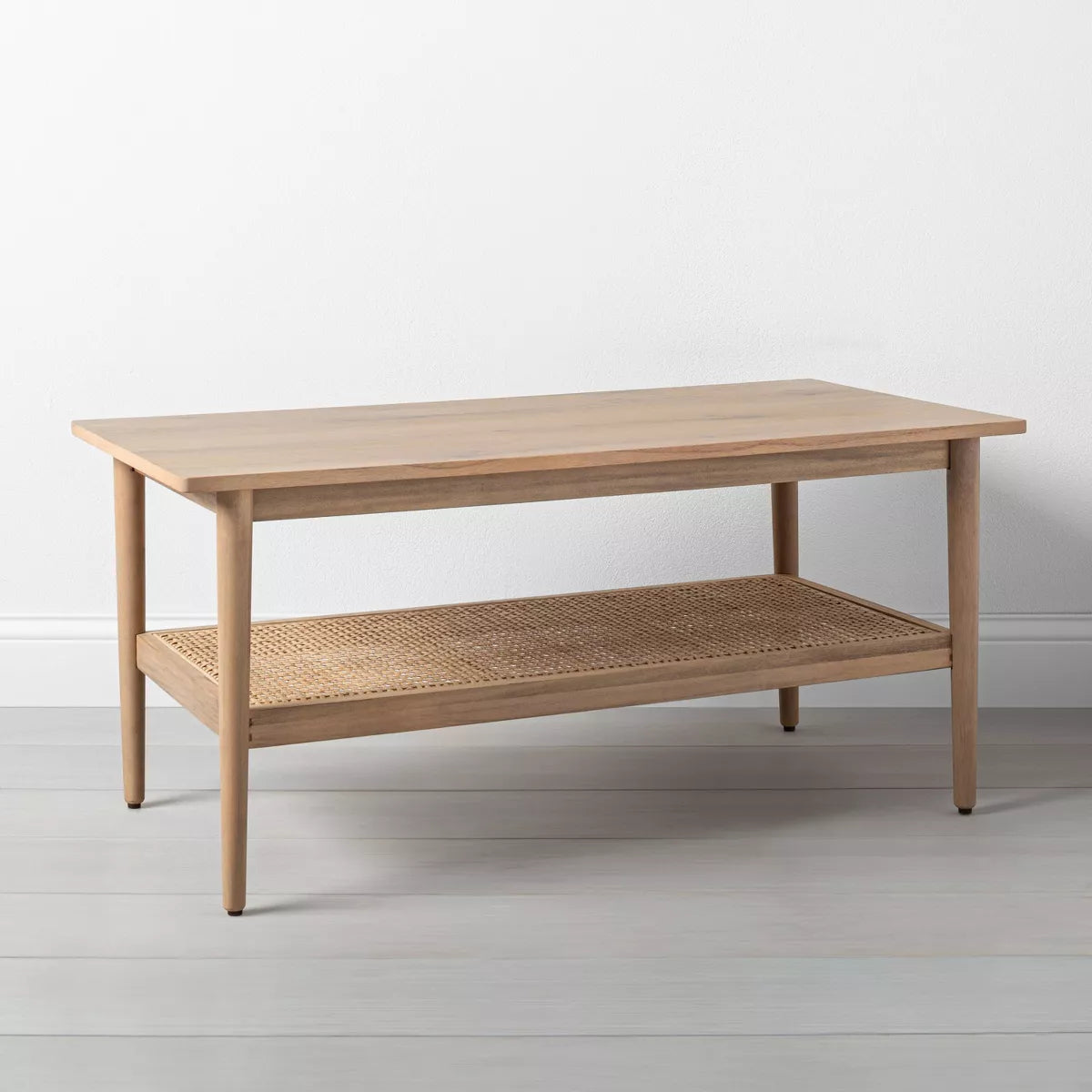 Wood & Cane Coffee Table - Hearth & Hand™ with Magnolia SHOWROOM ITEM