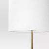 Floor Lamp with Marble Table