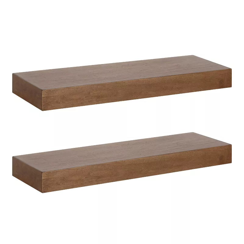 2pc Havlock Wood Shelf Set