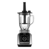 Digital Blender with 8 Total Blend Programs, 4 Speeds & Round-Plated Tamper Gray: Crushes Ice, Smoothie Maker