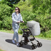 Delta Children Unlimited Reversible Handle Stroller - Gray Tweed