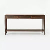 East Bluff Woven Drawer Console Table