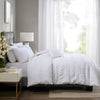 4pc Amari Cotton Seersucker Duvet Cover Set - Full/Queen