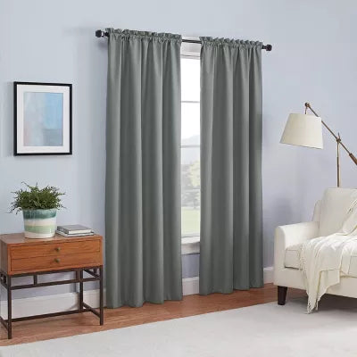 1pc Blackout Braxton Thermaback Window Curtain Panel