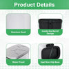 Trash Can Sleek Stainless Steel with Soft-Close Lid and Odor Control Modern Durable & Hygienic