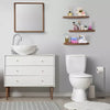 2 Pack Floating Wall Shelves - for Trophies, Frames, Bookshelf