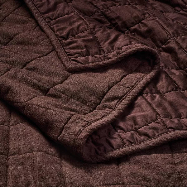 Heavyweight Linen Blend Quilt - Full/Queen