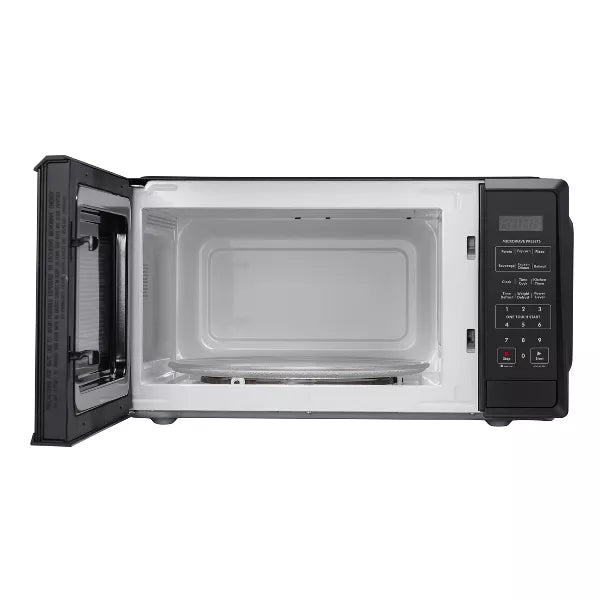 Microwave - Black: Countertop Oven, Child Lock, 6 Programs