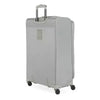 Checklite Softside Large Checked Suitcase - Gray