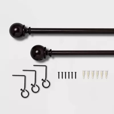 Ball Curtain Rod