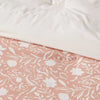 12pc Floral Boho Comforter & Sheets Set Terracotta Pink - King