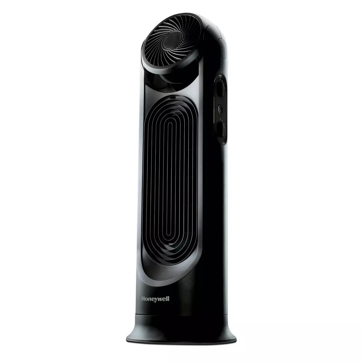 Turbo Force 2 in 1 Tower Oscillating Fan Black: 6 Speeds